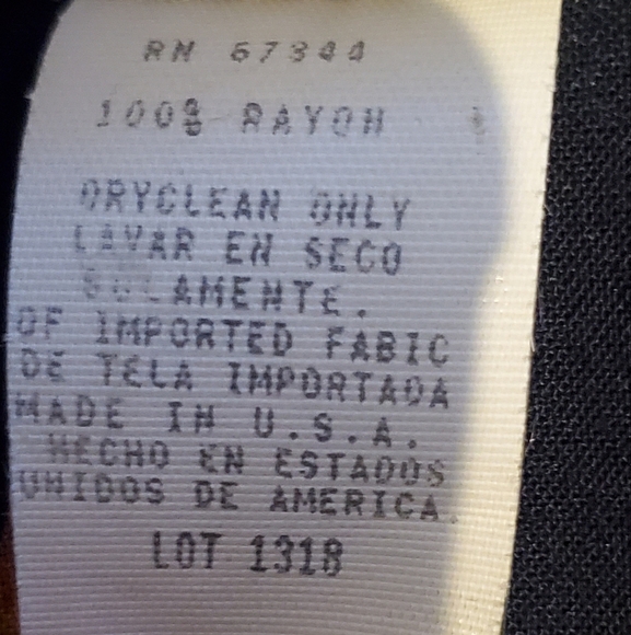 Vintage E.D. Michaels Autumn Floral Long Sleeve Belted Long Dress Size Small - Picture 9 of 9